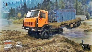 MUDRUNNER First Challenge C6511 Truck Driving in Deep Mud- Offroad screenshot 4