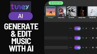 Unveiling Tuney: The Ultimate AI Music Generator | Tuney review and demo | Soundraw alternative