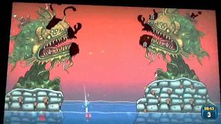 Worms Reloaded Gameplay (Rus comment) part05 DLC Forts Pack