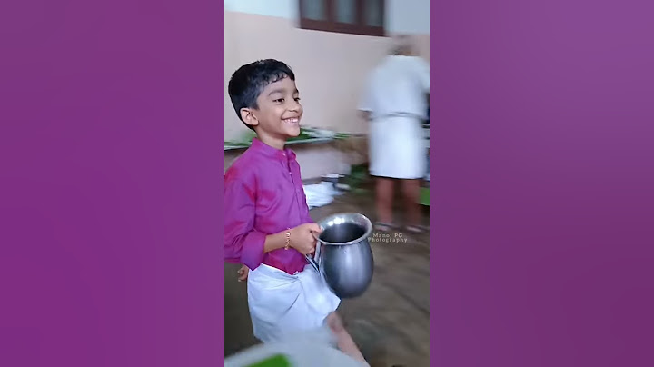 Kerala Traditional Wedding Sadya | കേരള കല്യാണസദ്യ