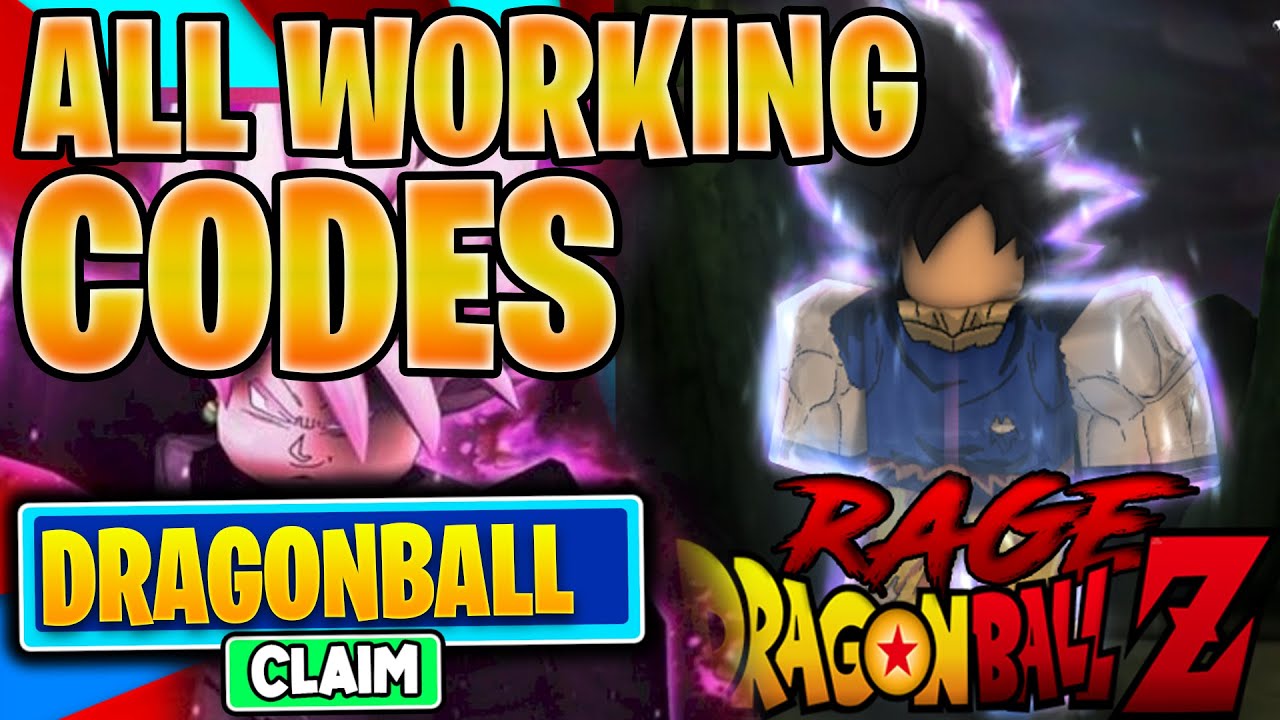 Roblox Dragon Ball Rage ALL NEW CODES Dragon ball rage codes (NOT