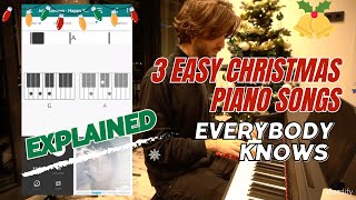 A christmas song chords piano