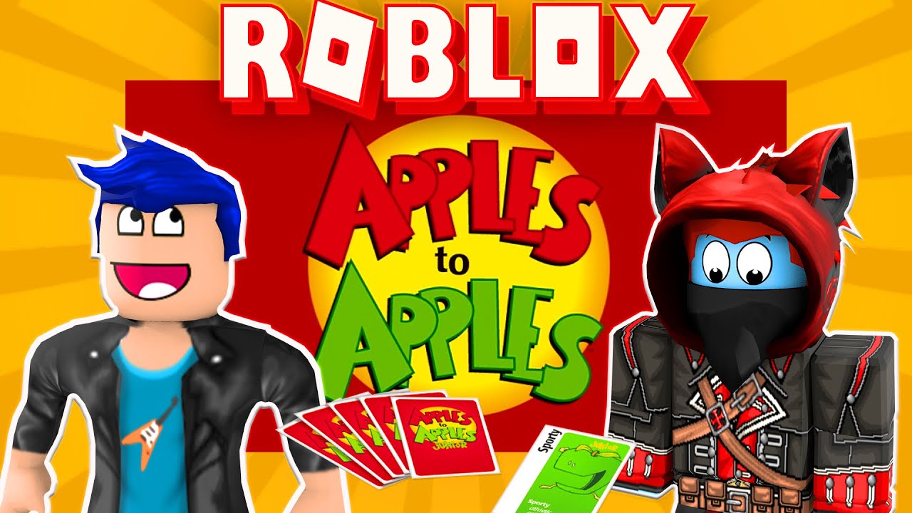 Roblox Apples To Apples Omg So Funny Youtube