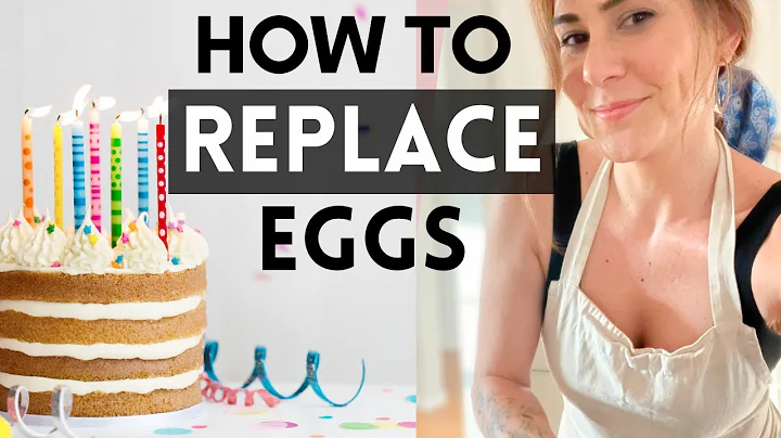 How to make a cake without eggs | Tips for replacing eggs in cake recipes