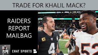 The oakland raiders are 5-4 after a big win over chargers on thursday
night football. not making any trades during nfl trade deadline,
raid...