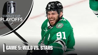 Minnesota Wild vs. Dallas Stars: First Round, Gm 5 | Full Game Highlights