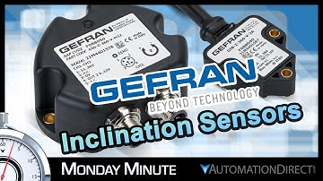 Gefran Inclination Sensors/Tilt Sensors from AutomationDirect