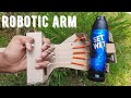 Robotic hand cardboard how to make a robotic arm hand at home from cardboard science project robot