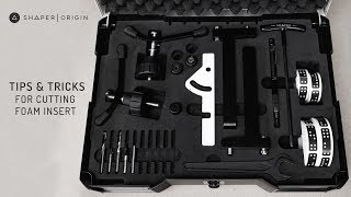Shaper Customizable Systainer: Tips & Tricks for Cutting Foam Insert