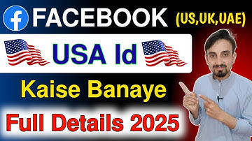 US Facebook ID Kaise Banaye | Create Facebook USA id