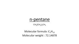 n-pentane