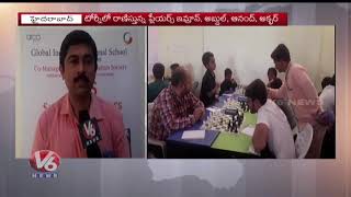 G Venkataswamy Memorial Chess Tournament At Global Indian International School | Hyderabad | V6 News screenshot 3
