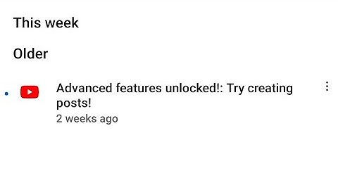 Advanced Features Unlocked Try Creating Posts! || YouTube New Update 2022
