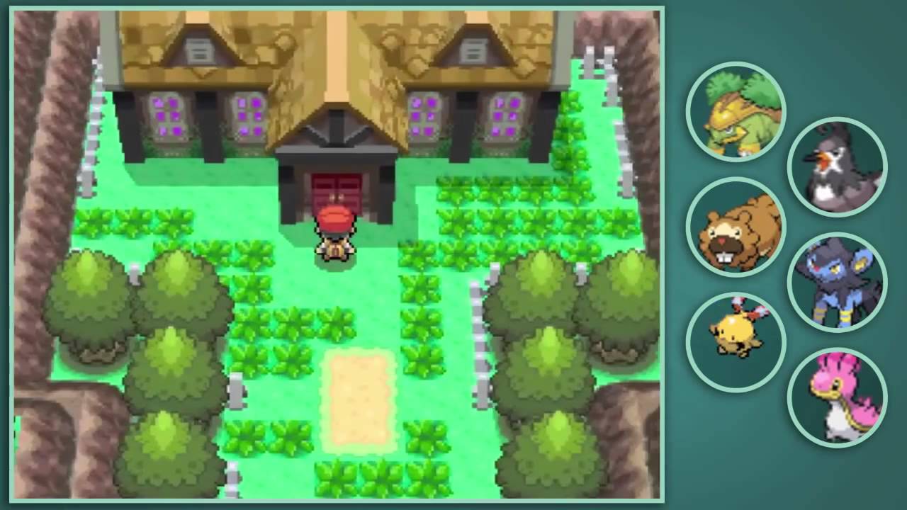 Pokemon diamond old chateau