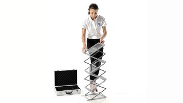 How to set up a Collapsible Leaflet Holder in seconds - FD80