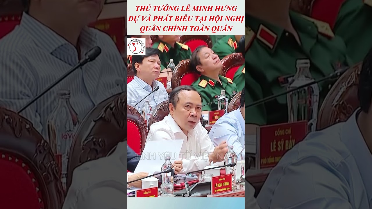 Thủ tướng Lê Minh Hưng dự, chỉ đạo Hội nghị Quân chính toàn quân 6 tháng đầu năm 2026. 