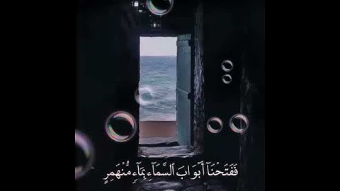 تلاوة  ﴿ فَدَعَا رَبَّهُ أَنِّي مَغْلُوبٌ فَانتَصِرْ ﴾ تلاوة فاقت الوصف من جمالها وروعتها
