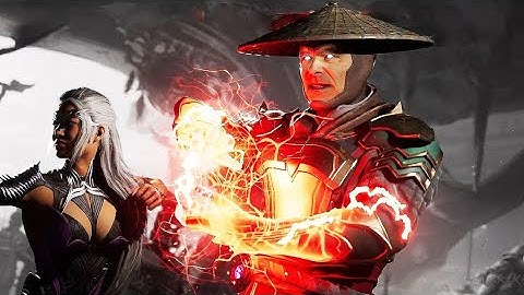 Mortal Kombat 1 - Dark Raiden Returns Scene