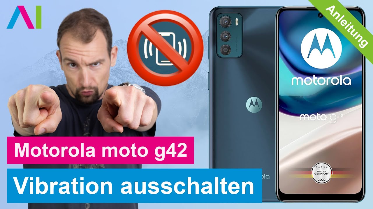 Motorola moto g42 - Vibration ausschalten • 📱 • 📳 • 🚫 • Anleitung