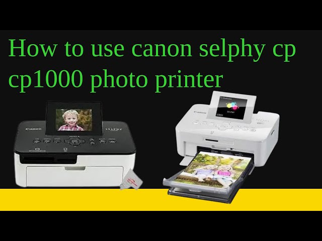 UNBOXING CANON SELPHY CP1000 PASSPORT PHOTO PRINTER 🖨️ 