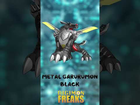 METAL GARURUMON BLACK