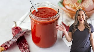 Authentic Red Enchilada Sauce with Dried Chiles