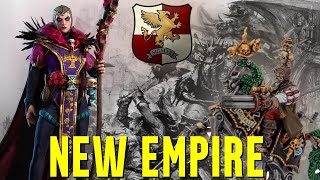 Elspeth, Robo-Horse Engineers & Volley Gun Tank! Empire vs Greenskins - Total War Warhammer 3