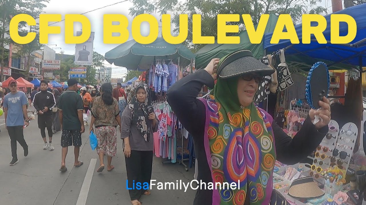 PAGI-PAGI KE CAR FREE DAY BOULEVARD MAKASSAR GUYS!!! | LISAFAMILY CHANNEL