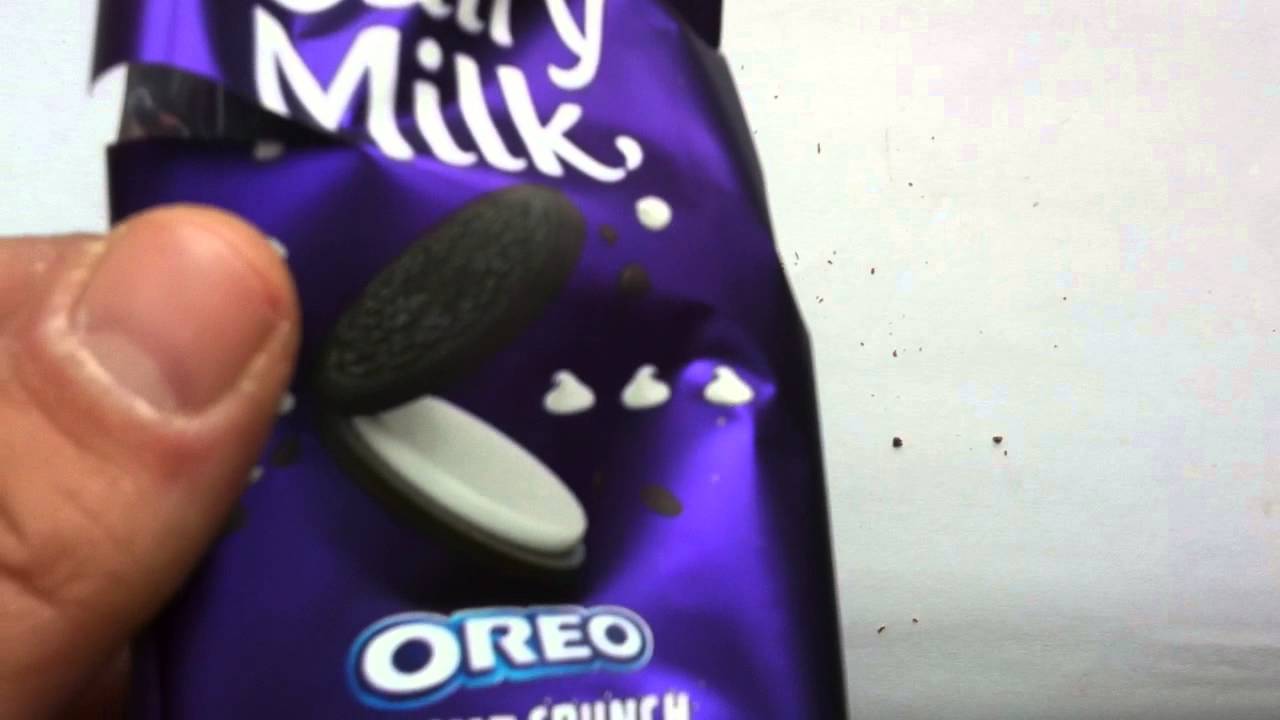 Dairy Milk Oreo Cookie Crunch review YouTube