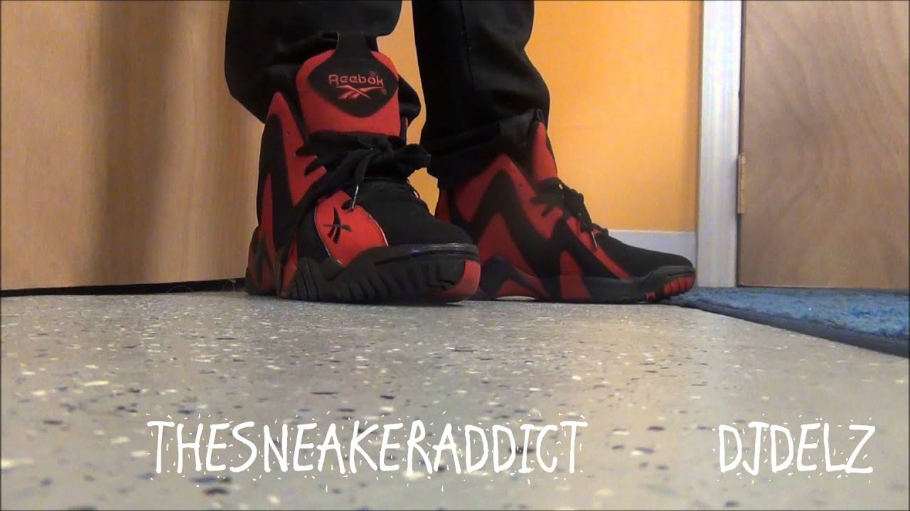 reebok red and black kamikaze