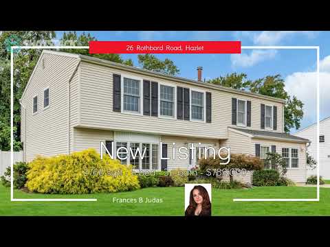 26 ROTHBARD ROAD, Hazlet, NJ home video tour