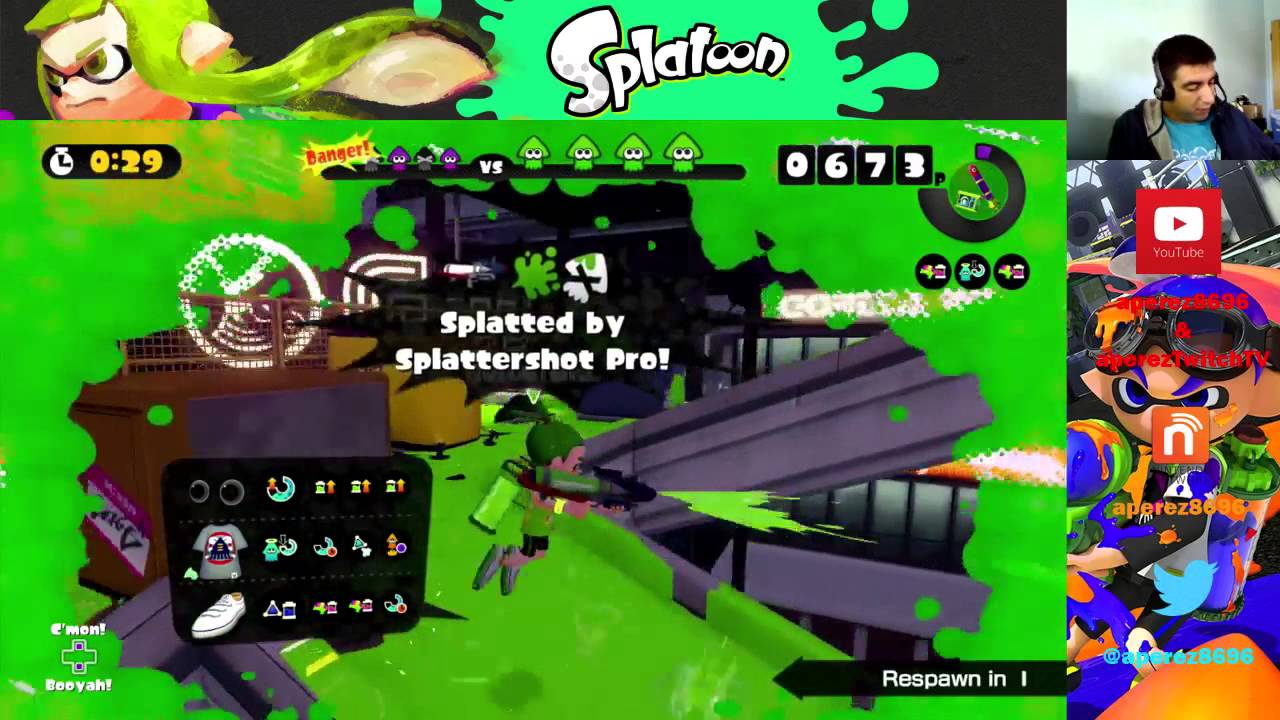 Splatoon Spooky Splatfest As Team Ninja (October 31, 2015 Happy Halloween!) (Part 1) YouTube