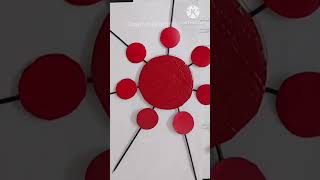 DIY Wall Decor Using Bamboo Sticks and Cardboard | Easy Home Decoration Idea 💡🏛️#WallDecor #DIYCraft