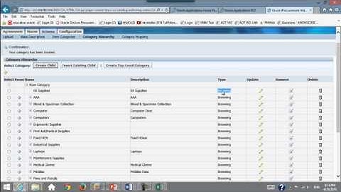 Oracle iProcurement Schema   Creating Hierarchy   02