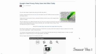 Google s New Privacy Policy Goes Into Effect Today