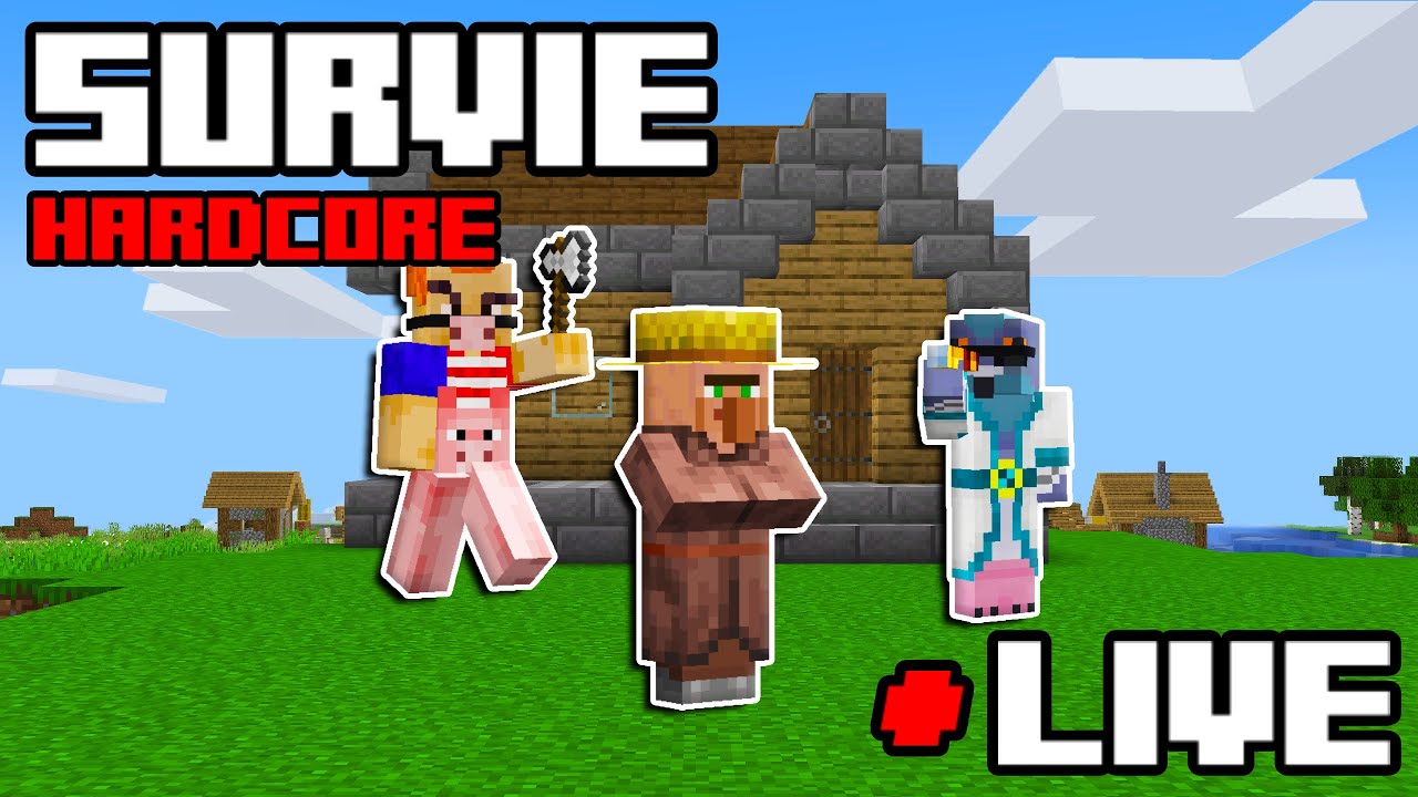 Live Survie Hardcore Minecraft Ep 2 - YouTube