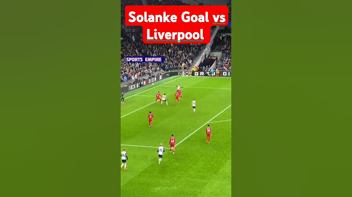 Solanke Goal vs Liverpool | Tottenham vs Liverpool 3-6 #solanke #allgoals #premierleague #tottenham
