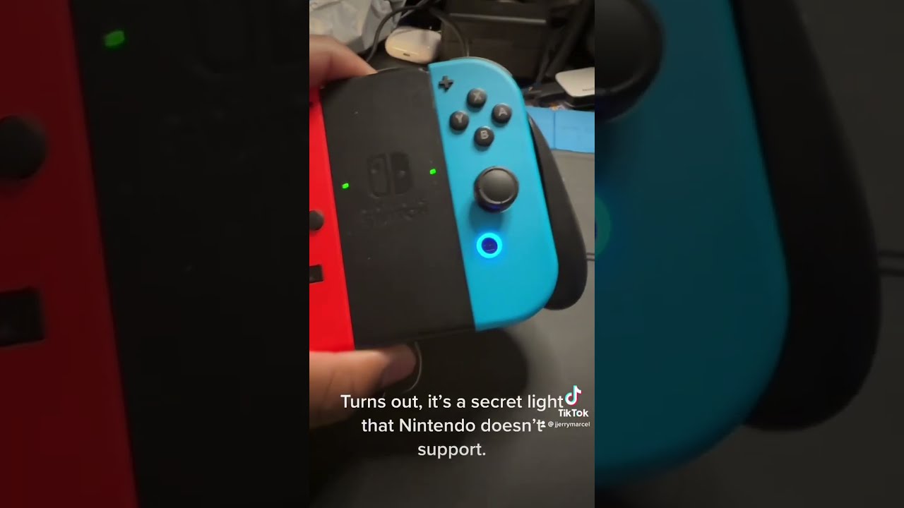Secret Light On Joy Cons Nintendoswitch Nintendo Steamdeck Godofwar Smashbros