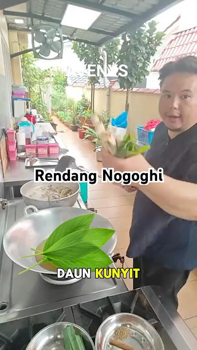 Jom nak kongsi resepi Ori Big Boss, Rendang Nogoghi Sembilan by  ni haa!