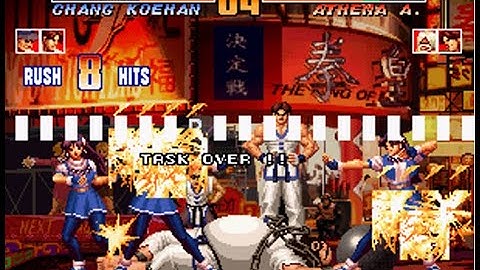 KOF 97 BUG ATHENA VS CHANG (TASK OVER !!)