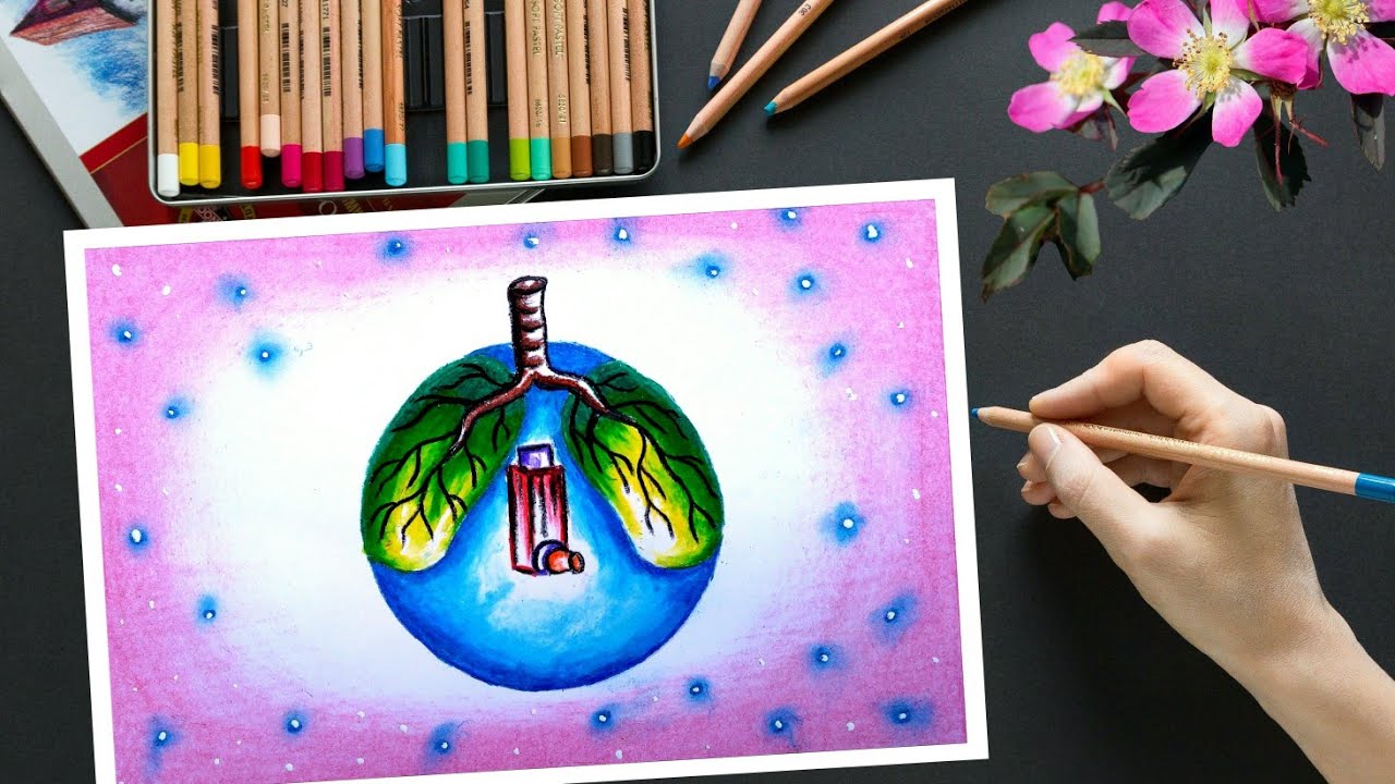 World Asthma Day 21 Theme Quotes Drawing Images Wishes And Poster To Spread Awareness