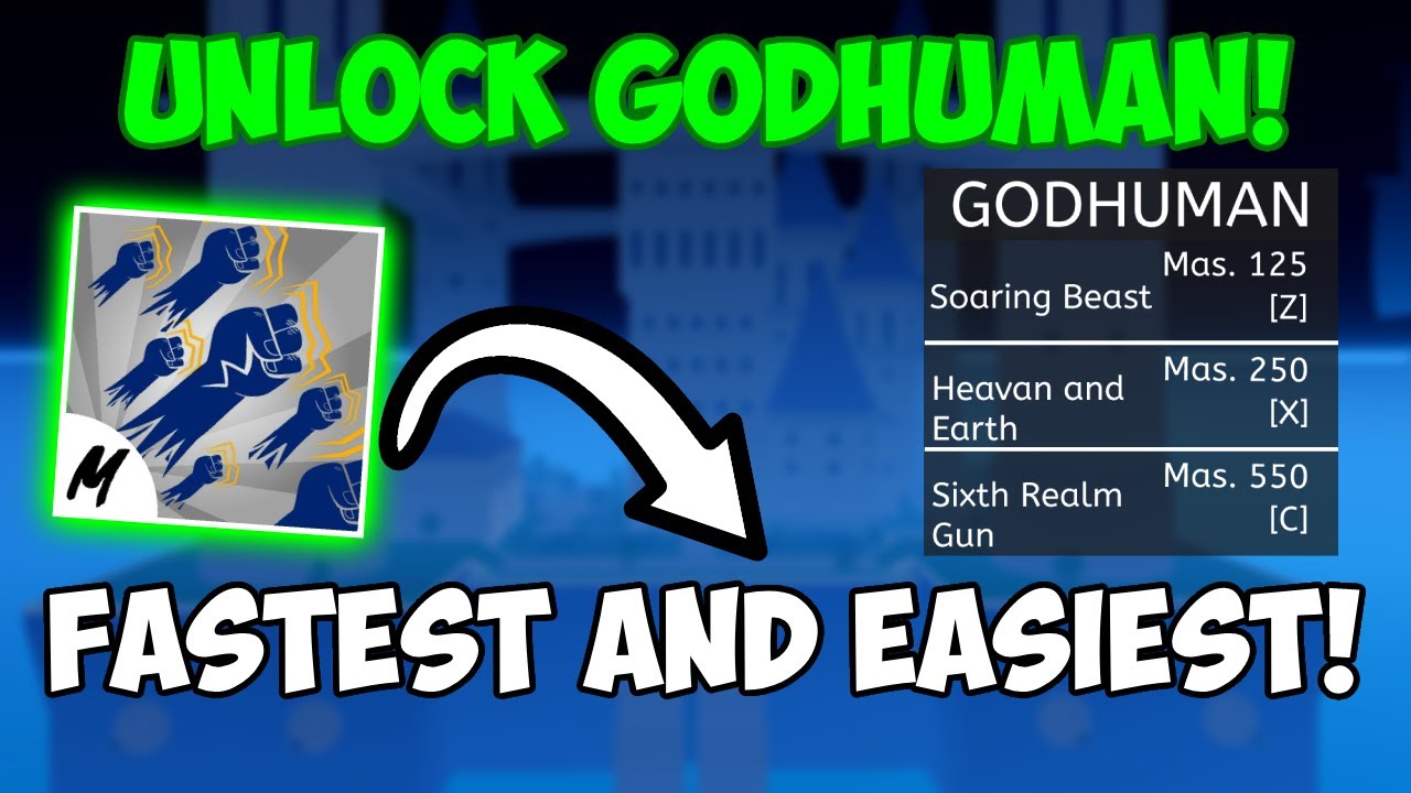 How to get God Human in Blox Fruits - Try Hard Guides
