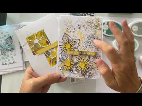 WOW Embossing Powder NEW release, samples and some bonus card makes ! July 2022