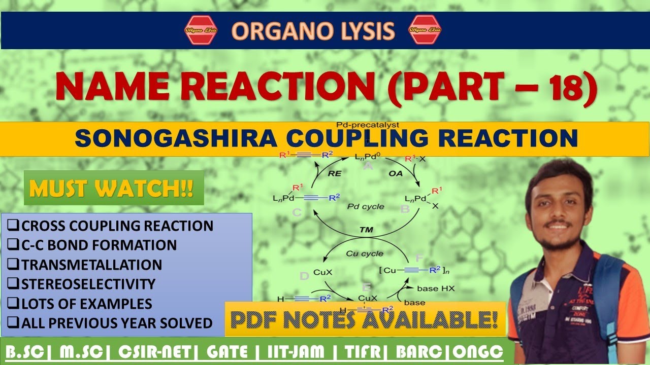 Sonogashira Cross Coupling Reaction Organocopper Transmetallation C