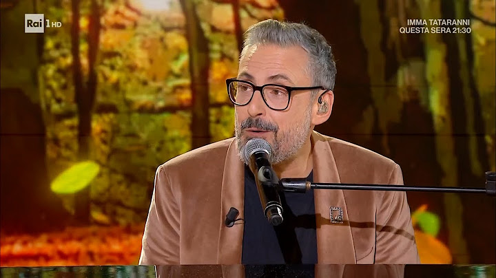 Brunori Sas canta "L'albero delle noci" - Domenica In 09/03/2025