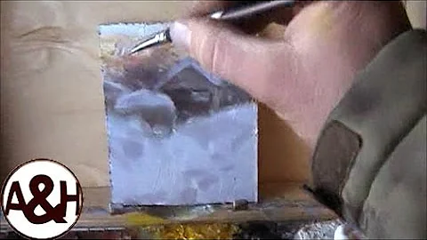 Tiny oil painting demo (20 min, 1 take) --with Tre...
