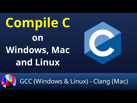 Compile C on Windows, Mac and Linux