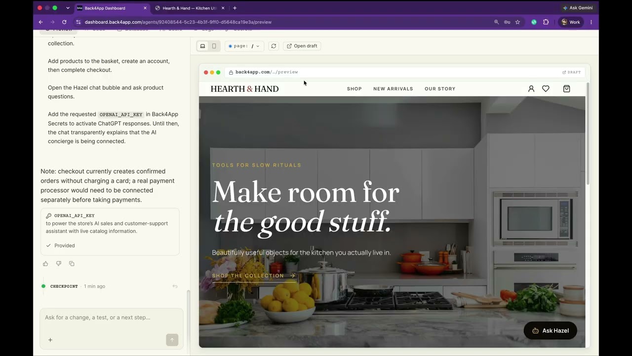 Video: Building and Hosting an Online Store with AI