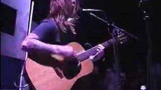 Video thumbnail of "Aaron Gillespie "southern weather" acoustic"