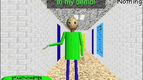 Mod Menu • x1.5 Speed: Demo Style Basement Ending All Answers Wrong (Bonus Questions Included)